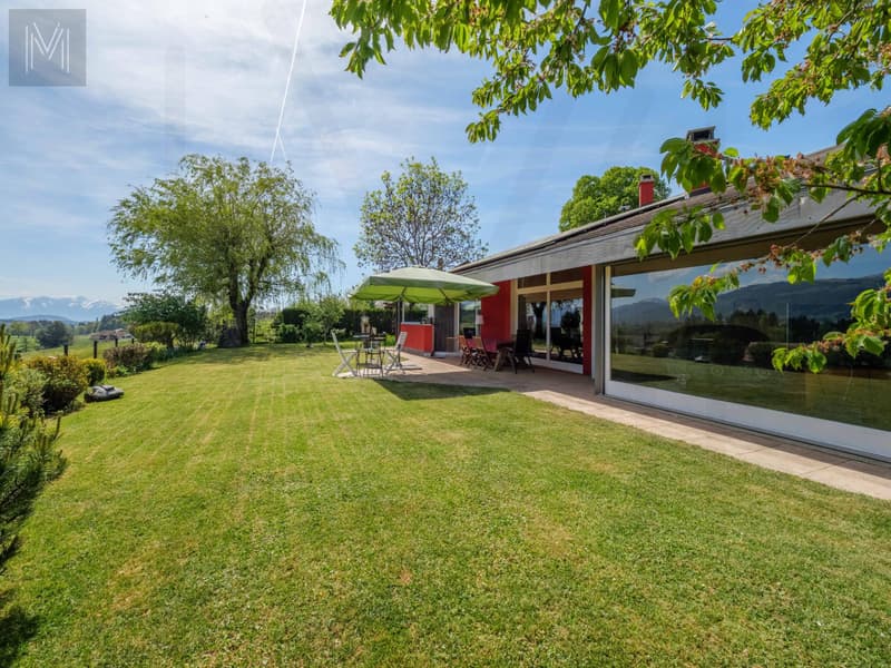 Large modular architect's house, designed for one or two independent homes. (1)