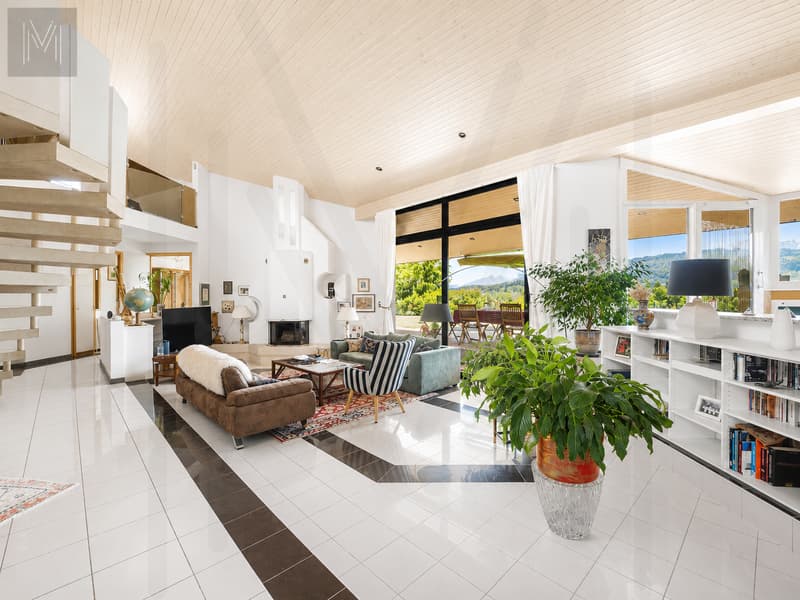 Large modular architect's house, designed for one or two independent homes. (2)