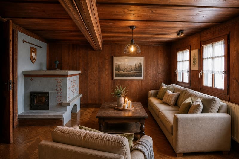 maison villageoise 5.5 p. avec grange et potentiel d'agrandissement (4)