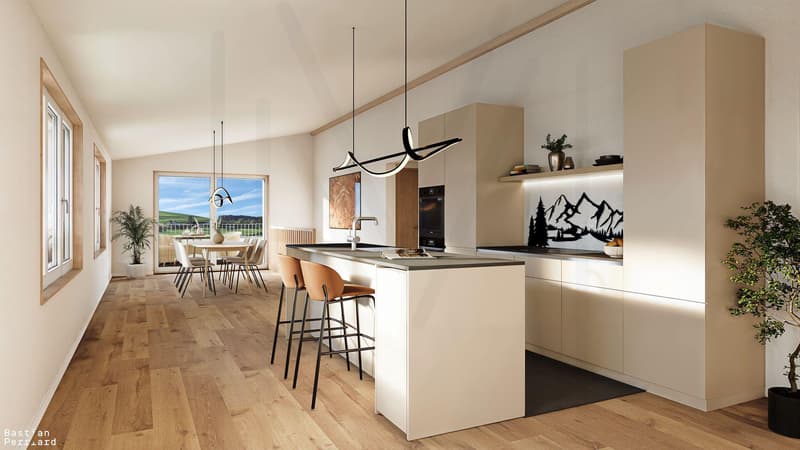 Superbe appartement résidentiel de 3,5 pièces (3)