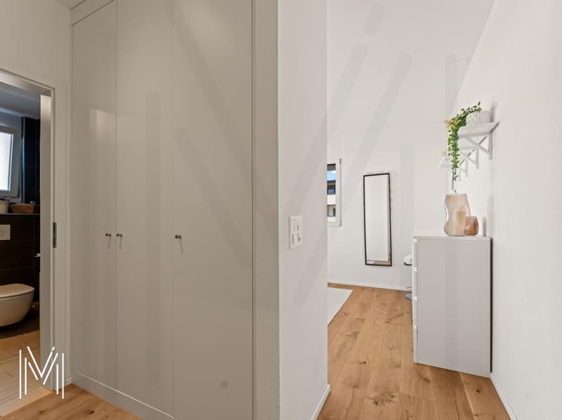 Magnifique appartement en attique de 5.5 pièces, avec vue et situation exceptionnelles à quelques minutes du centre-ville ! (12)