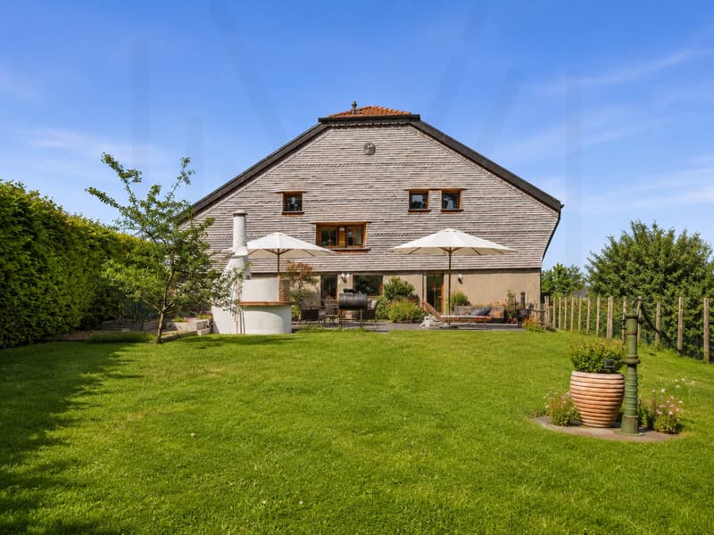 Le charme d'une ferme ancienne, le confort d'une vie contemporaine (1)