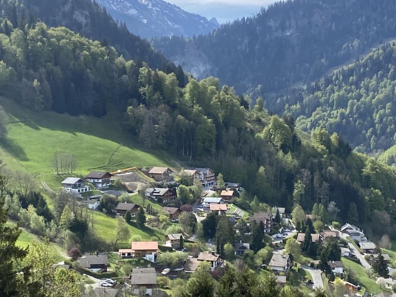 Terrain avec permis en force pour une villa/chalet individuel (4)