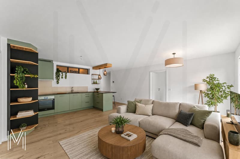 Bel appartement 4,5 pièces au rez-de-jardin (2)