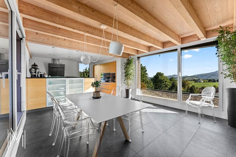 PENTHOUSE D'EXCEPTION DE 7,5 PIÈCES EN DUPLEX - Entre ciel et terre ? Vue panoramique à 360 au coeur de Bulle (2)