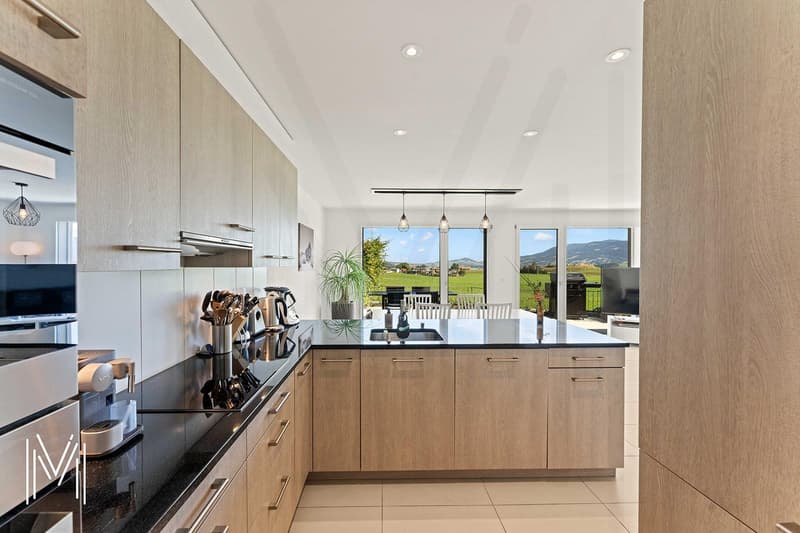 UNE VILLA CONTEMPORAINE de 4.5 pièces en bordure de zone agricole avec situation calme et exceptionnelle (5)
