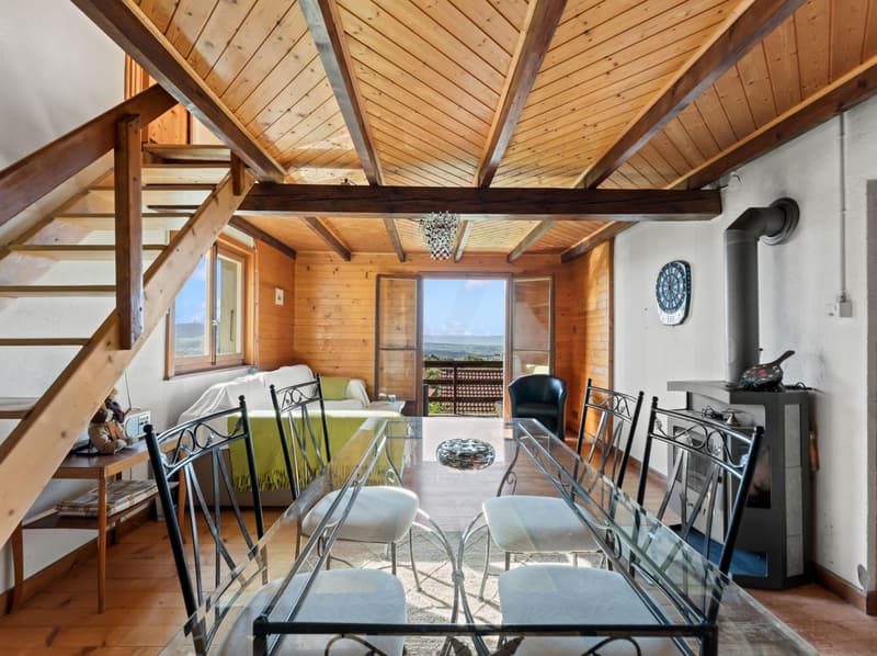 Location à la semaine, chalet de vacance 3,5 pièces (6)