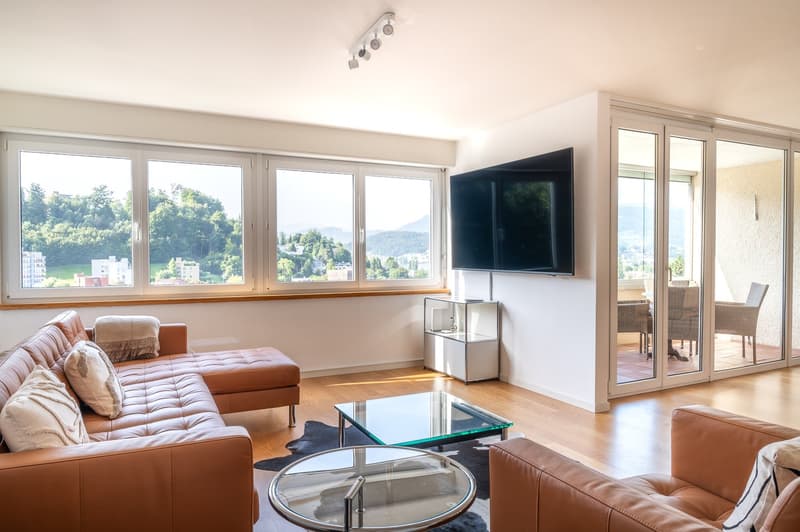 Modern 4.5-room apartment with mountain and lake view in Lucerne (1)