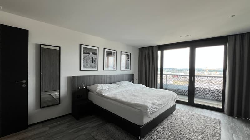 Furnished modern 2.5-room apartment with balcony in Zurich (5)