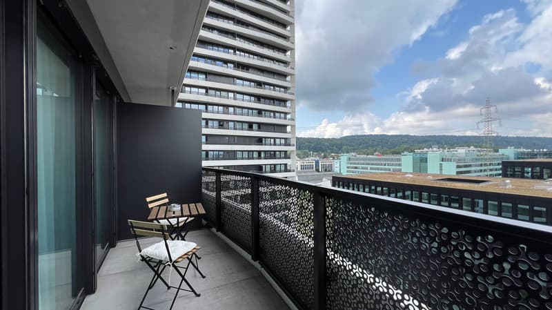 Furnished modern 2.5-room apartment with balcony in Zurich (12)