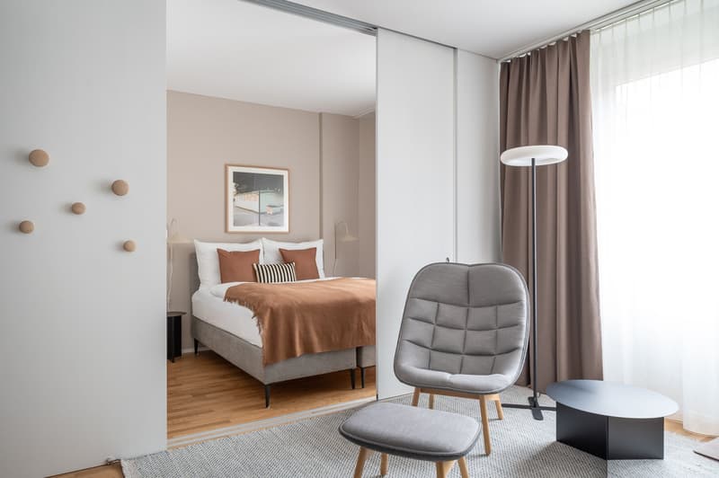 Appartement meublé 2.5 pièces moderne près de la gare principale de Zurich (2)