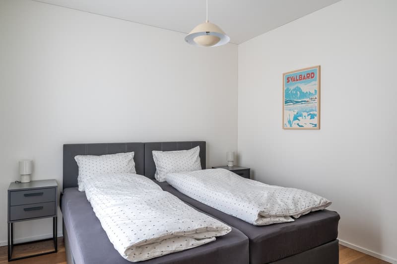 Möblierte, stilvolle 3.5-Zimmer-Wohnung mit Balkon in Zug (7)