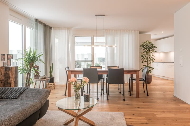 Modern 3.5 room apartment with balcony in Lucerne (1)