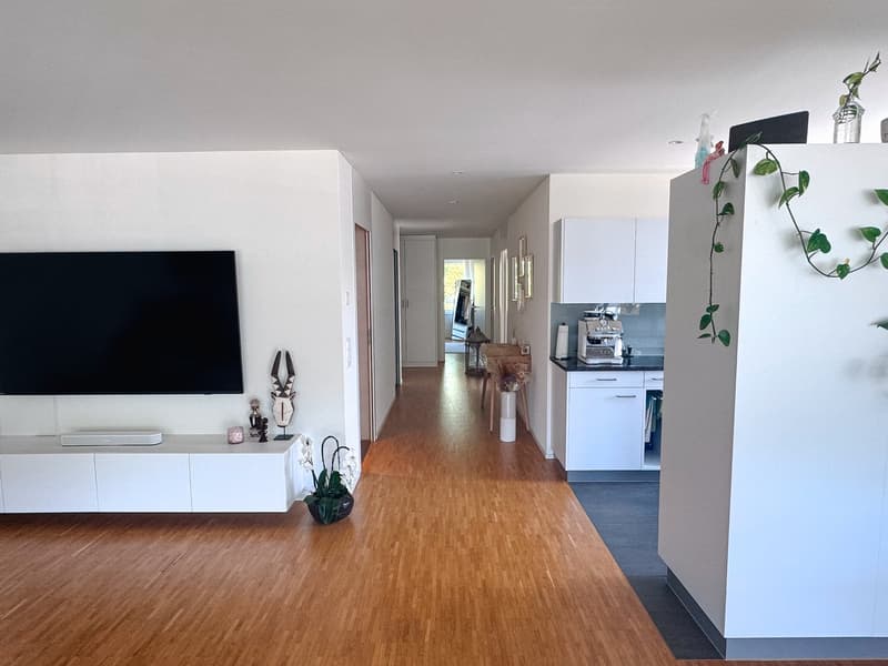 Temporary: 01.12.26 - 31.03.27; Furnished 3.5-room apartment in Kriens with balcony & mountain view (9)