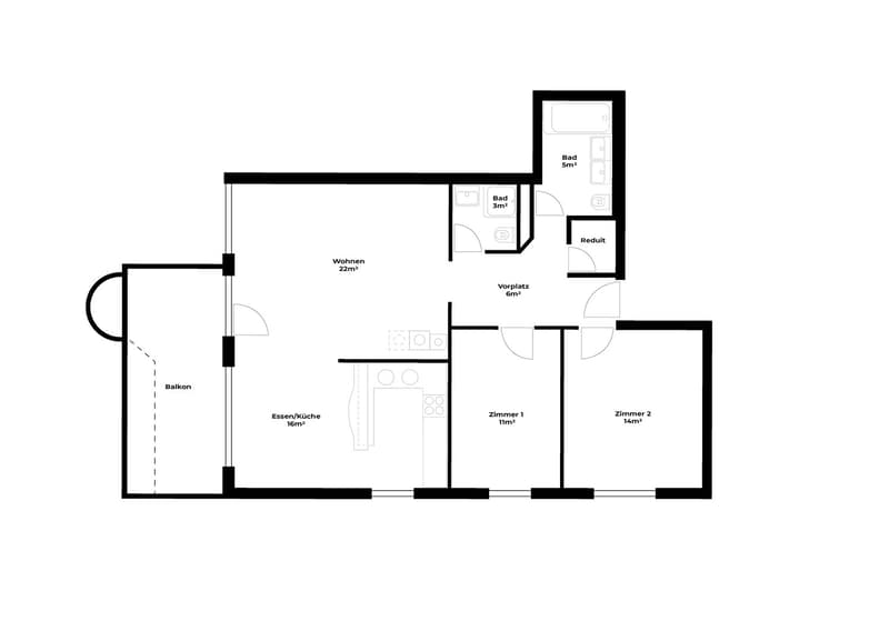 Appartement 3.5 pièces dans un excellent emplacement dans le canton de Zoug (9)