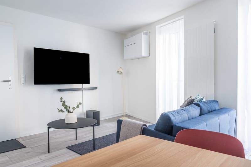 2 minutes à la gare principale - appartement meublé de 2,5 pièces (3)