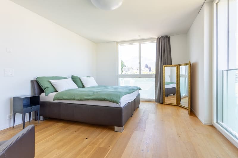 Furnished living with a far-reaching view – Exclusive 3.5-room apartment in Lucerne (4)