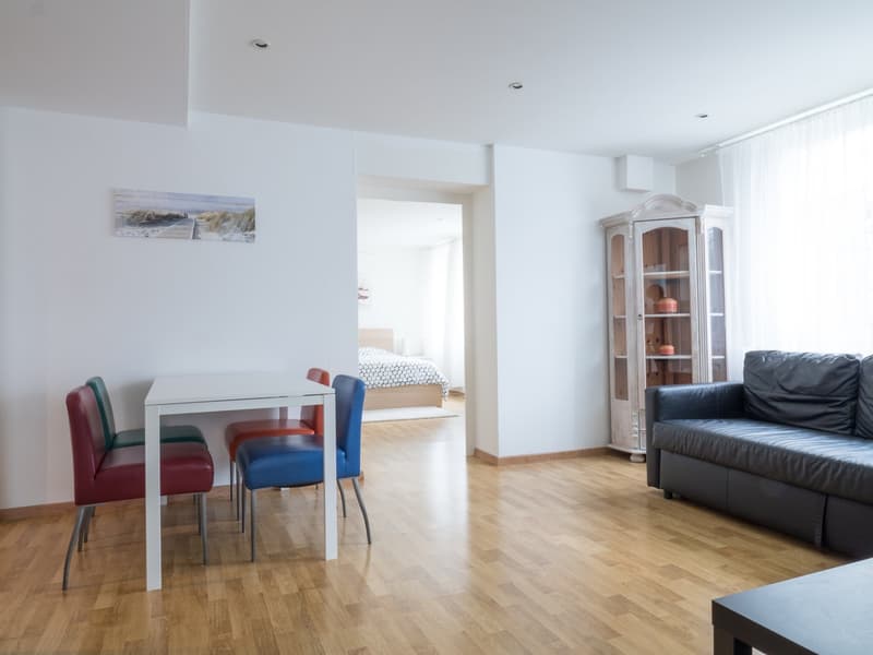 Furnished 3.5-room apartment on the ground floor in Hünenberg (3)