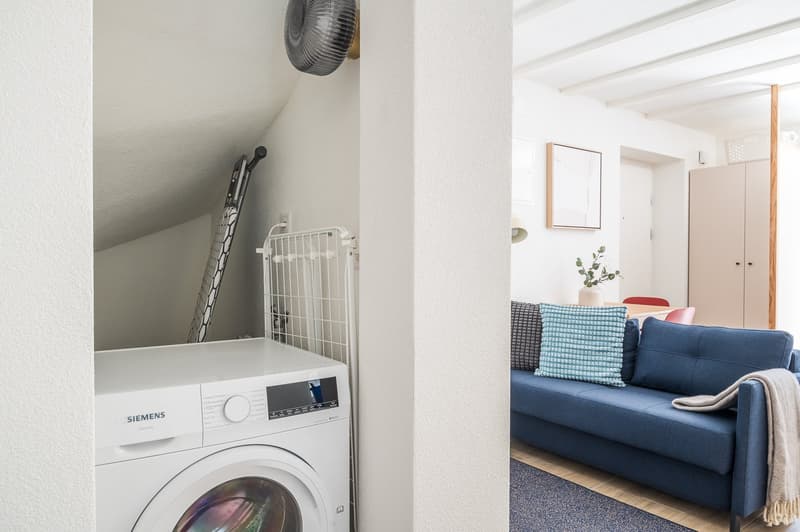 2min zum HB - möblierte 1.5 Zimmerwohnung mit privater Terrasse (11)