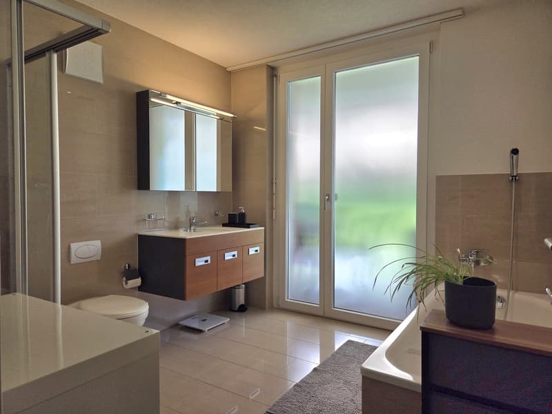 TEMPORARY: 01.09.2026 - 31.08.2028: Furnished 3.5-room apartment with private garden in Rothenburg (7)