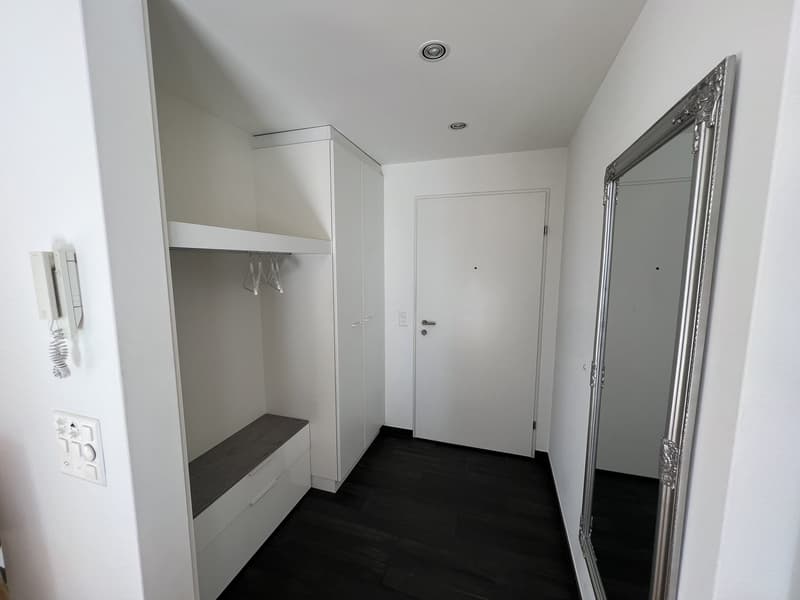 Appartamento arredato di 2,5 locali con balcone e vista sul lago a Zug (10)