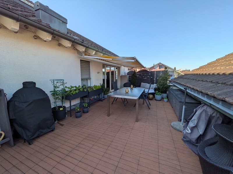 BEFRISTET: Möblierte 3.5-Zimmer-Maisonette mit grosser Terrasse in Rotkreuz (22)
