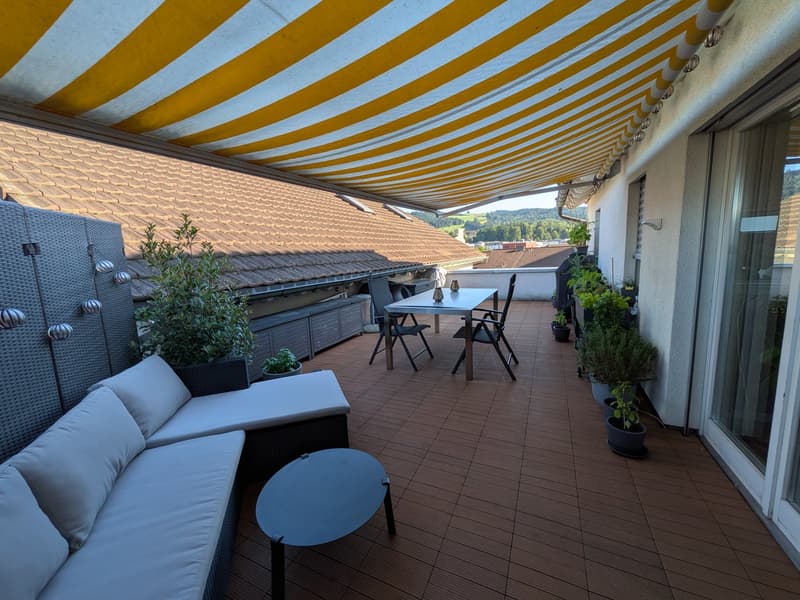 BEFRISTET: Möblierte 3.5-Zimmer-Maisonette mit grosser Terrasse in Rotkreuz (24)