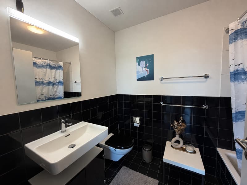 TEMPORARY: 21.08.2026 - 14.12.2026 / Stylish 3.5-room apartment with loggia and mountain view in Cham (5)