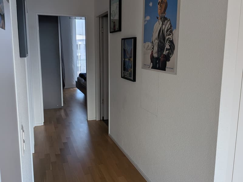 BEFRISTET: 01.11. - 19.12.2026: Möblierte 3.5-Zimmer-Wohnung im Neubau – Kriens, Nidfeldstrasse (10)