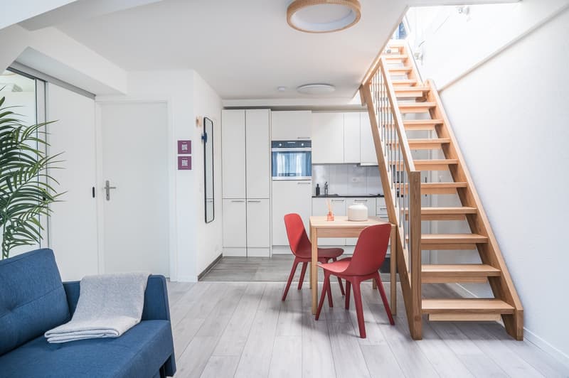 Möbliertes 2.5-Zimmer-Penthouse mit grosser Dachterrasse in Zürich (2)