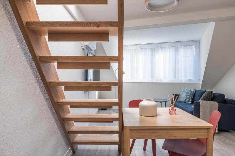 Möbliertes 2.5-Zimmer-Penthouse mit grosser Dachterrasse in Zürich (9)