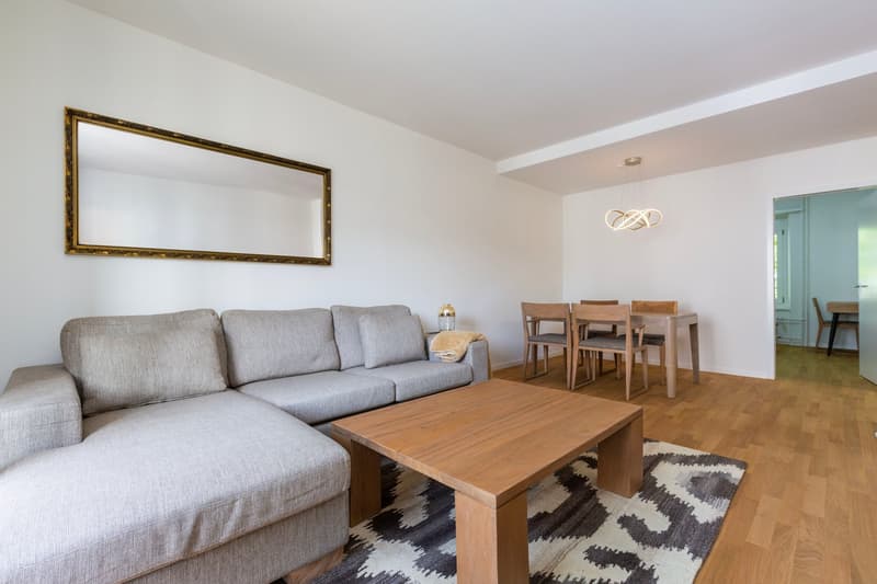 Möblierte 3.5-Zimmer-Wohnung mit Balkon an der Elisabethenstrasse, Zürich (11)