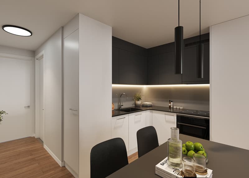 Möblierte 1.5-Zimmer-Wohnung im Neubau – mitten in Solothurn (2)