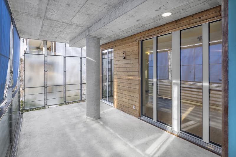 Bright 4.5-room apartment with balcony and beautiful view in Visp (8)