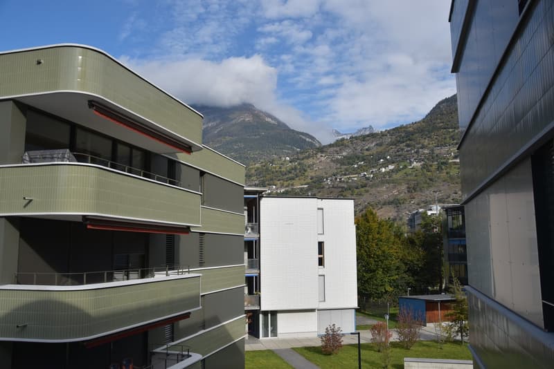 Moderne 3.5-Zimmerwohnung - 5 Min. von Lonza (12)