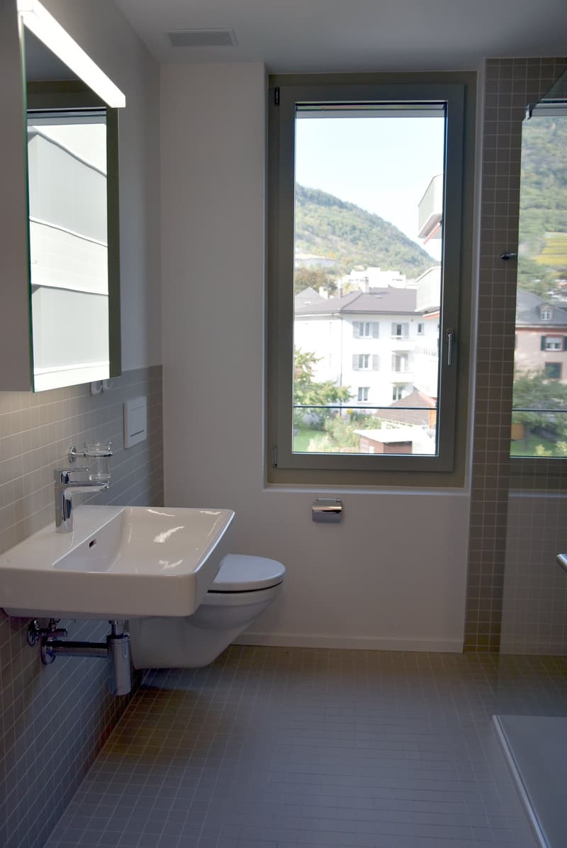 Moderne 3.5-Zimmerwohnung - 5 Min. von Lonza (9)