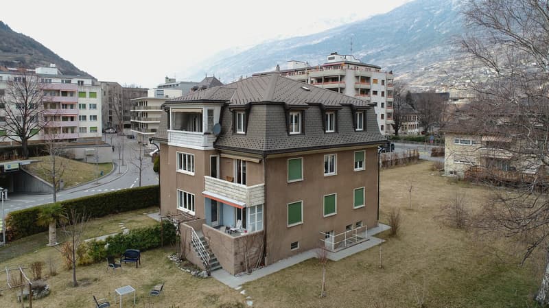 Altbauwohnung mit grossem Gartenanteil im Zentrum von Visp (12)