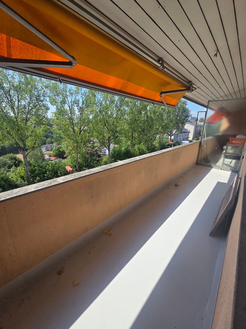 Appartement de 3 pièces entièrement rénové avec balcon et belle vue à Zollikofen (8)