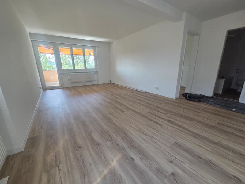 Appartement de 3 pièces entièrement rénové avec balcon et belle vue à Zollikofen (1)