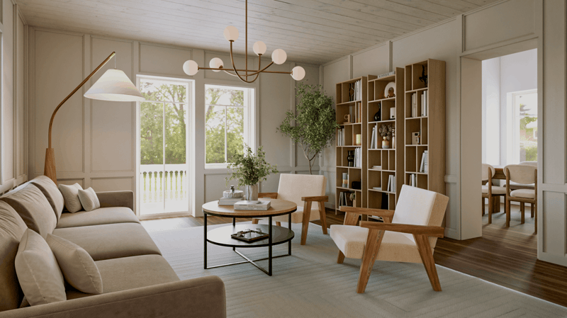 Erstvermietung am Thunersee: 4-Zimmer-Wohnung mit Seesicht, Balkon und Seezugang (3)