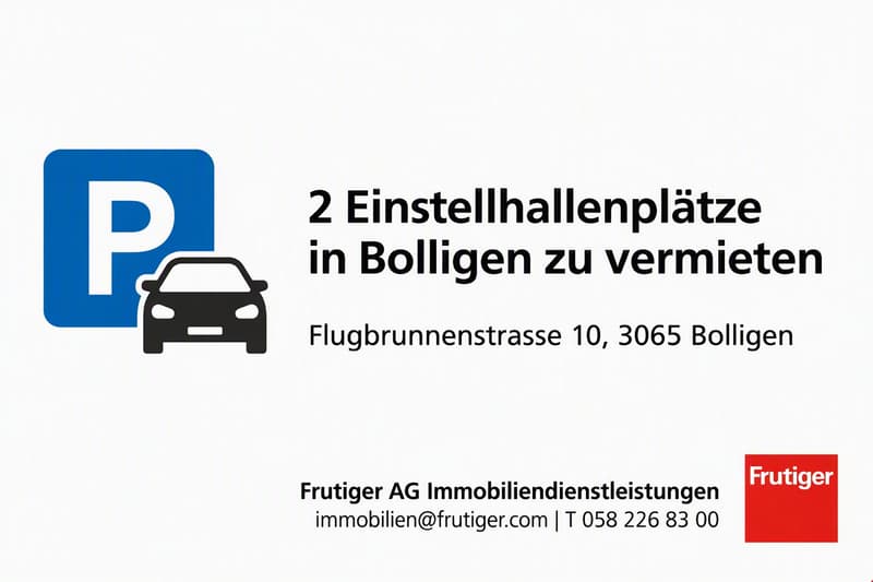 2 Einstellhallenplätze in Bolligen (1)