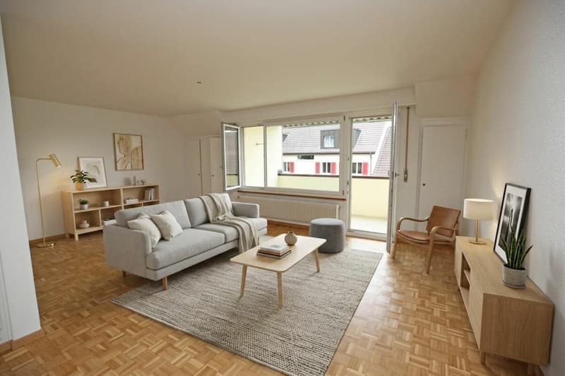 Studio en partie rénové à proximité de Berne - 57 m2 (2)
