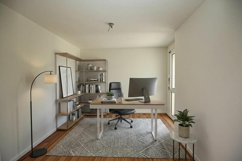 Ruhiges Wohnen neben dem Zentrum von  Urtenen-Schönbühl  4.5-Zimmer-Erdgeschosswohnung (7)