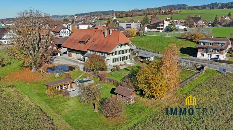 Grosszügige 5-Zimmer-Wohnung in ehemaligem Bauernhaus (1)