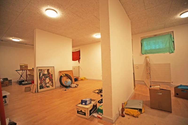 Grosszügiger Bastel- oder Hobbyraum im Untergeschoss (3)