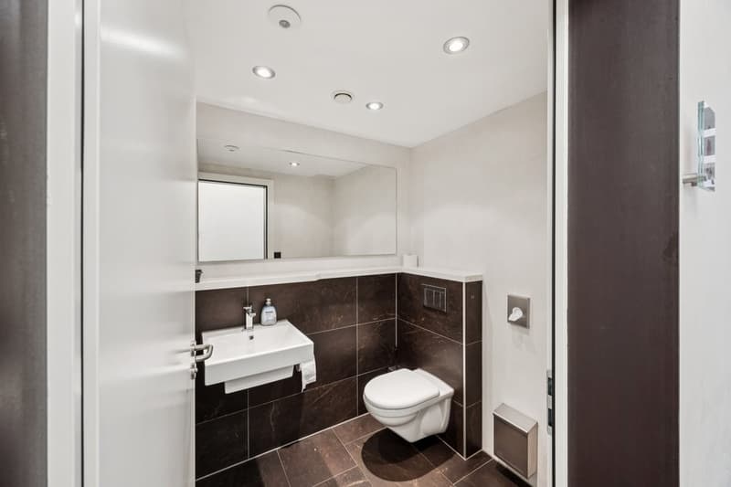 Toilettenraum zur Mitbenutzung