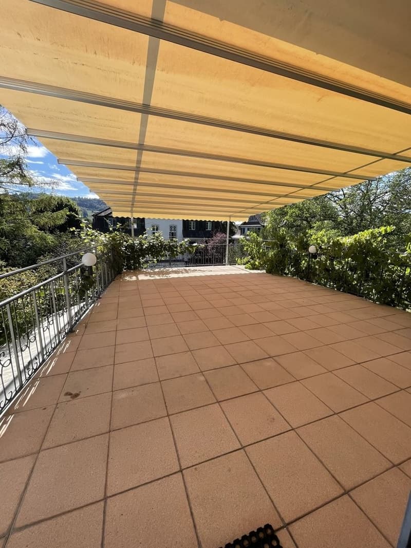 Terrasse gedeckt