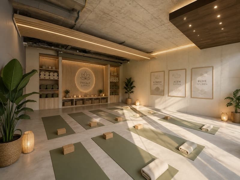 Visualisierung Yogastudio