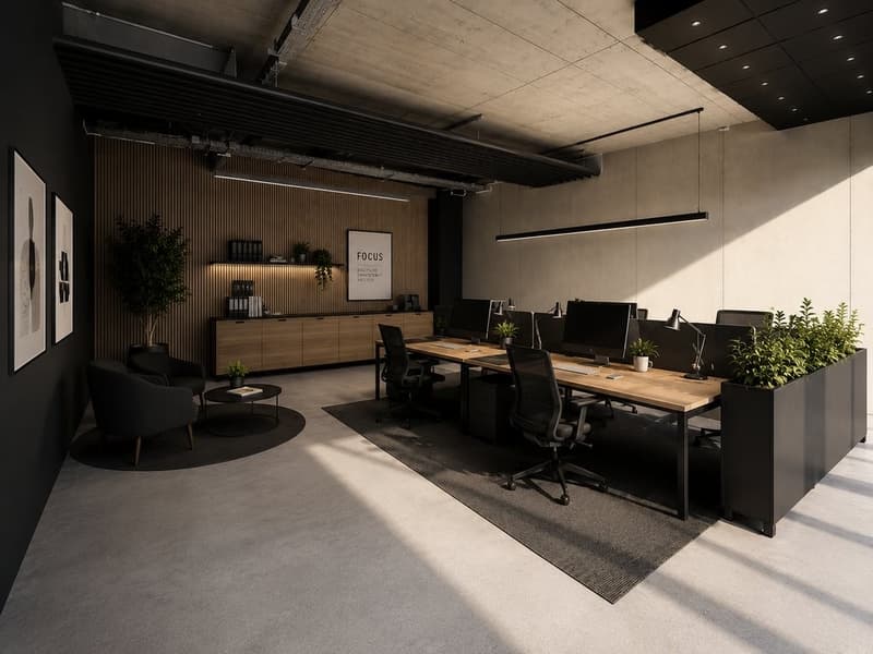 Visualisierung Büro