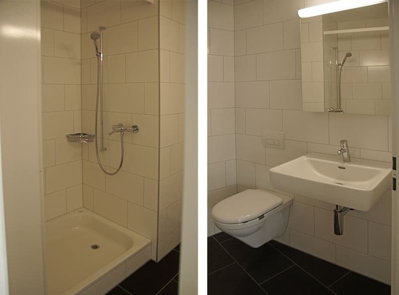 sep. WC mit Dusche